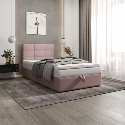 Čalúnená posteľ 100x200 DELILAH 3 - ružová