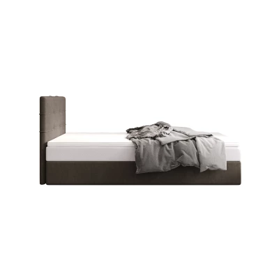Čalúnená posteľ 100x200 DELILAH COMFORT 3 - hnedá