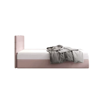 Čalúnená posteľ 100x200 DELILAH COMFORT 3 - ružová