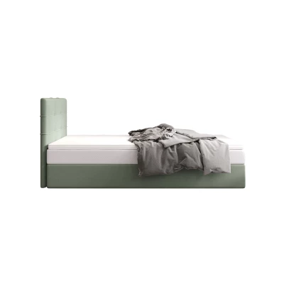 Čalúnená posteľ 100x200 DELILAH COMFORT 3 - mätová