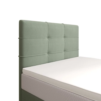 Čalúnená posteľ 100x200 DELILAH COMFORT 3 - mätová