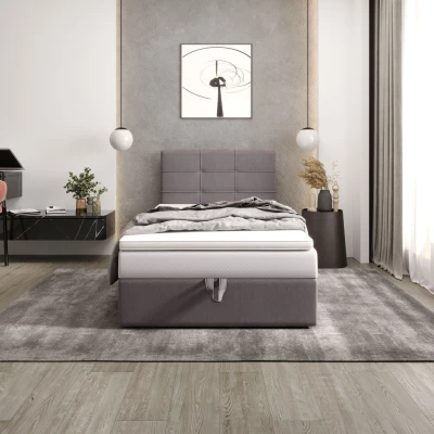 Čalúnená posteľ 100x200 DELILAH COMFORT 3 - šedá