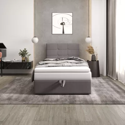 Čalúnená posteľ 100x200 DELILAH COMFORT 3 - šedá