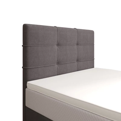 Čalúnená posteľ 100x200 DELILAH COMFORT 3 - šedá