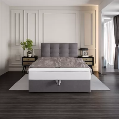 Čalúnená posteľ 100x200 DELILAH 4 - šedá