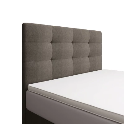 Čalúnená posteľ 100x200 DELILAH COMFORT 4 - hnedá
