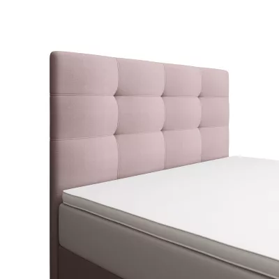 Čalúnená posteľ 100x200 DELILAH COMFORT 4 - ružová