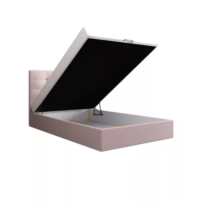 Čalúnená posteľ 100x200 DELILAH COMFORT 4 - ružová