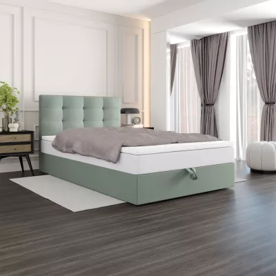 Čalúnená posteľ 100x200 DELILAH COMFORT 4 - mätová