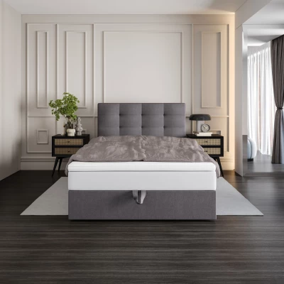 Čalúnená posteľ 100x200 DELILAH COMFORT 4 - šedá