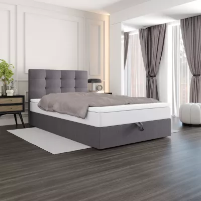 Čalúnená posteľ 100x200 DELILAH COMFORT 4 - šedá