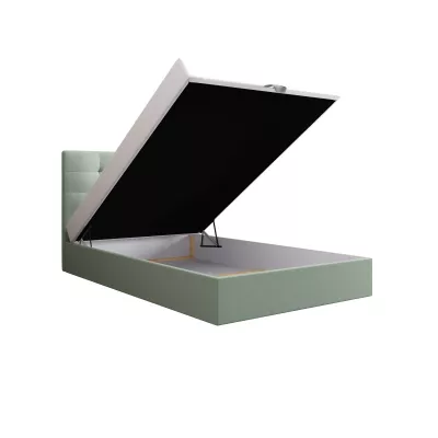 Čalúnená posteľ 120x200 DELILAH COMFORT 4 - mätová