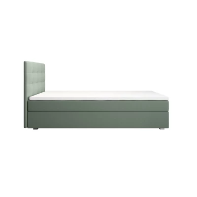 Jednolôžková posteľ 90x200 STIG COMFORT 8 s úložným priestorom - mätová