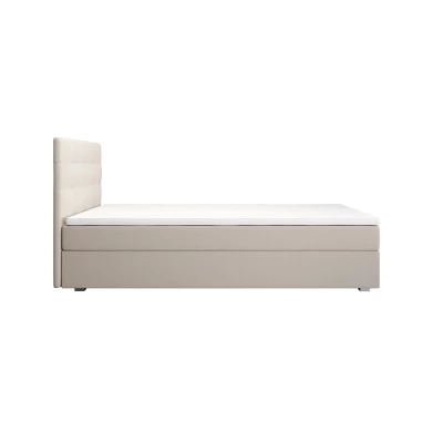 Jednolôžková posteľ 100x200 STIG COMFORT 8 s úložným priestorom - béžová
