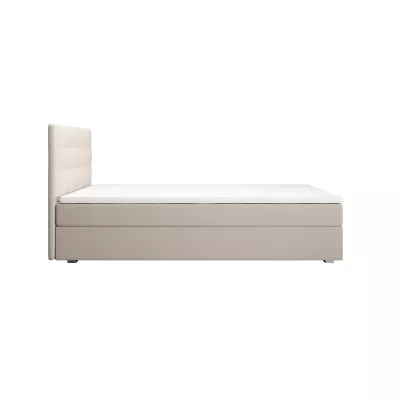 Jednolôžková posteľ 100x200 STIG COMFORT 8 s úložným priestorom - béžová