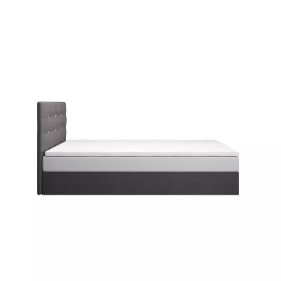 Kontinentálna jednolôžková posteľ 90x200 KALINA COMFORT 1 - šedá