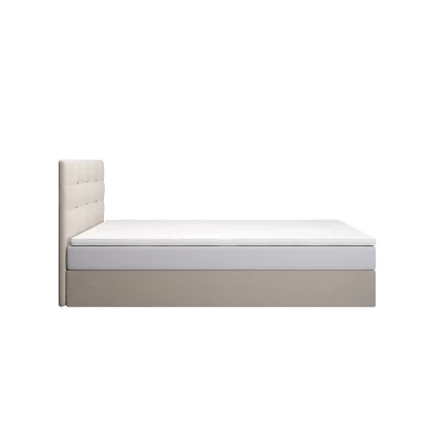 Kontinentálna jednolôžková posteľ 100x200 KALINA COMFORT 1 - béžová