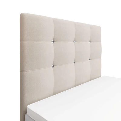 Kontinentálna jednolôžková posteľ 100x200 KALINA COMFORT 1 - béžová