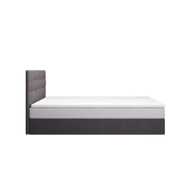 Kontinentálna jednolôžková posteľ 100x200 KALINA COMFORT 1 - šedá