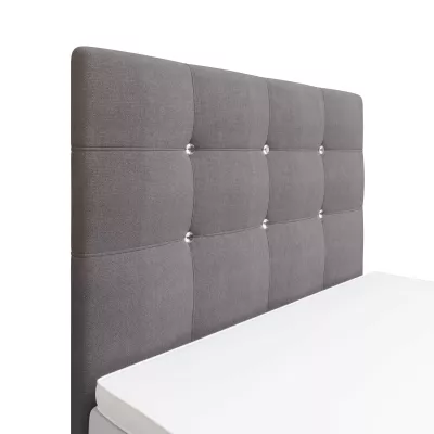 Kontinentálna jednolôžková posteľ 100x200 KALINA COMFORT 1 - šedá