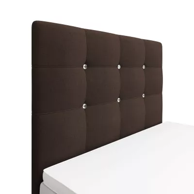 Kontinentálna jednolôžková posteľ 100x200 KALINA COMFORT 1 - hnedá