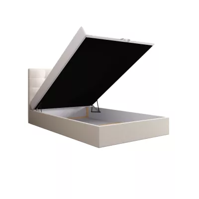 Kontinentálna jednolôžková posteľ 120x200 KALINA COMFORT 1 - béžová