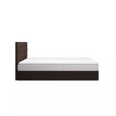 Kontinentálna jednolôžková posteľ 120x200 KALINA COMFORT 1 - hnedá