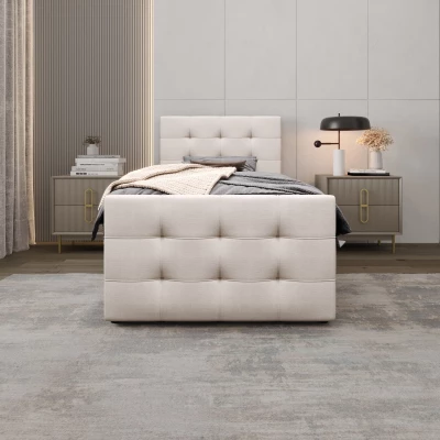 Kontinentálna posteľ 90x200 VASILISA COMFORT 5 - vanilková