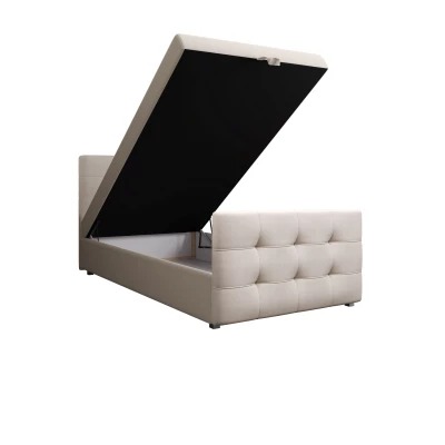 Kontinentálna posteľ 90x200 VASILISA COMFORT 5 - vanilková