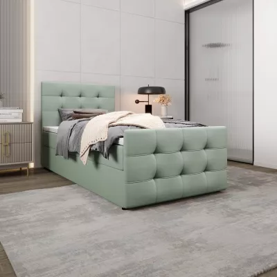 Kontinentálna posteľ 90x200 VASILISA COMFORT 5 - mätová