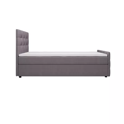 Kontinentálna posteľ 90x200 VASILISA COMFORT 5 - šedá