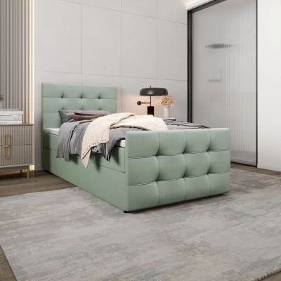 Kontinentálna posteľ 100x200 VASILISA COMFORT 5 - mätová