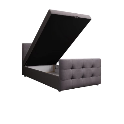 Kontinentálna posteľ 100x200 VASILISA COMFORT 5 - šedá