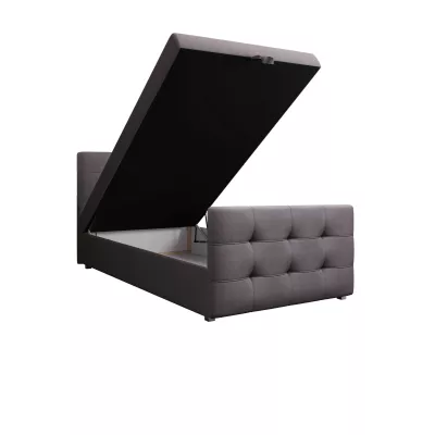 Kontinentálna posteľ 100x200 VASILISA COMFORT 5 - šedá