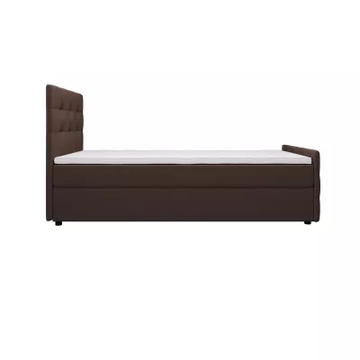 Kontinentálna posteľ 100x200 VASILISA COMFORT 5 - hnedá