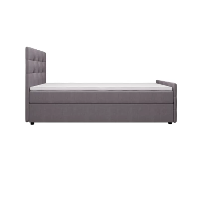 Kontinentálna posteľ 120x200 VASILISA COMFORT 5 - šedá