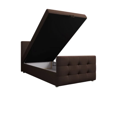 Kontinentálna posteľ 120x200 VASILISA COMFORT 5 - hnedá