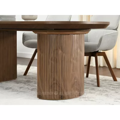 Oválny rozkladací stôl 200(300)x110 ANTOS - orech