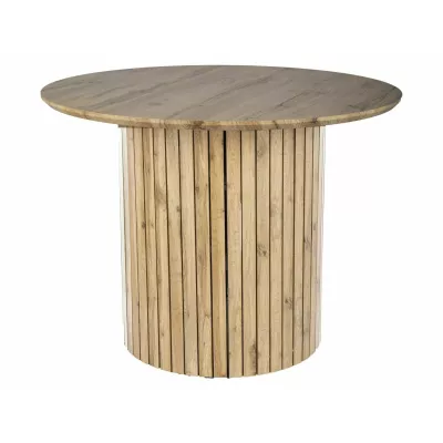 Okrúhly jedálenský stôl 100 KENTIN - dub artisan