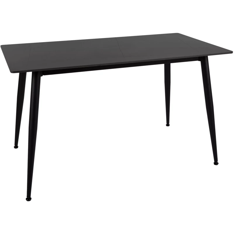 Jedálenský stôl 160x90 JUSEF - čierny
