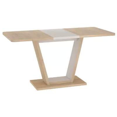 Rozkladací jedálenský stôl 120(160)x80 ILIAS - dub / kašmír