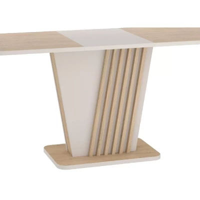 Rozkladací jedálenský stôl 125(170)x75 HORST - dub / kašmír