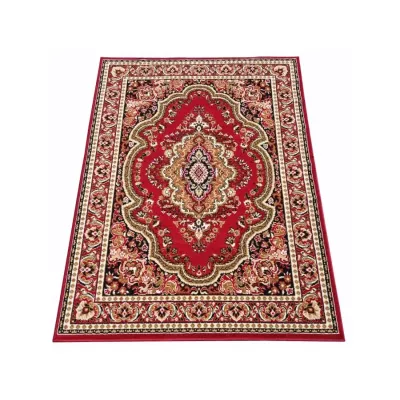 Obdĺžnikový koberec 140x190 cm LUKEN - červený