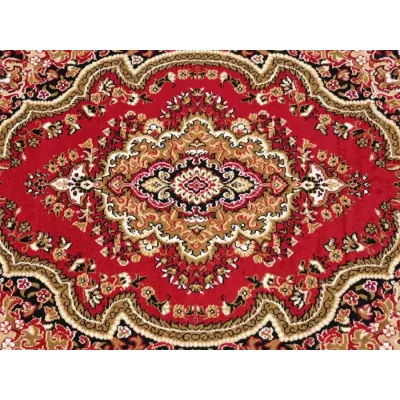Obdĺžnikový koberec 140x190 cm LUKEN - červený