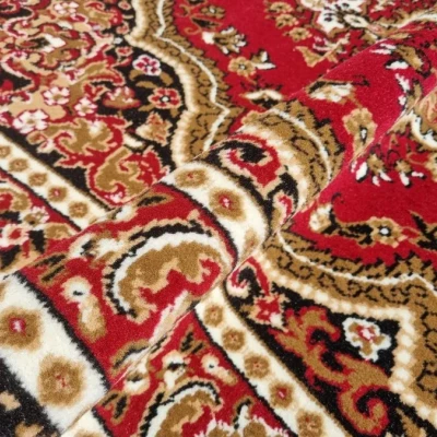Obdĺžnikový koberec 140x190 cm LUKEN - červený