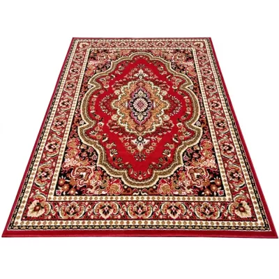 Obdĺžnikový koberec 50x90 cm LUKEN - červený