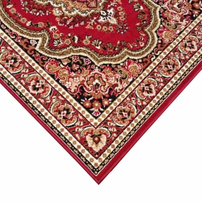 Obdĺžnikový koberec 50x90 cm LUKEN - červený