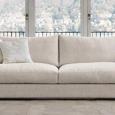 Rozkladacia dvojmiestna pohovka MAKLESA - béžová