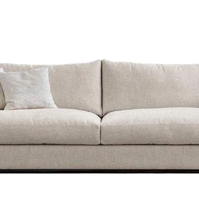 Rozkladacia dvojmiestna pohovka MAKLESA - béžová