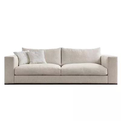 Rozkladacia dvojmiestna pohovka MAKLESA - béžová